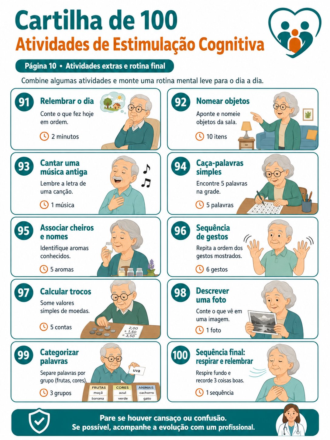 Cartilha de 100 Atividades — Rotina Final